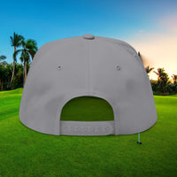 Flat Bill Cap (Embroidery) by Printify