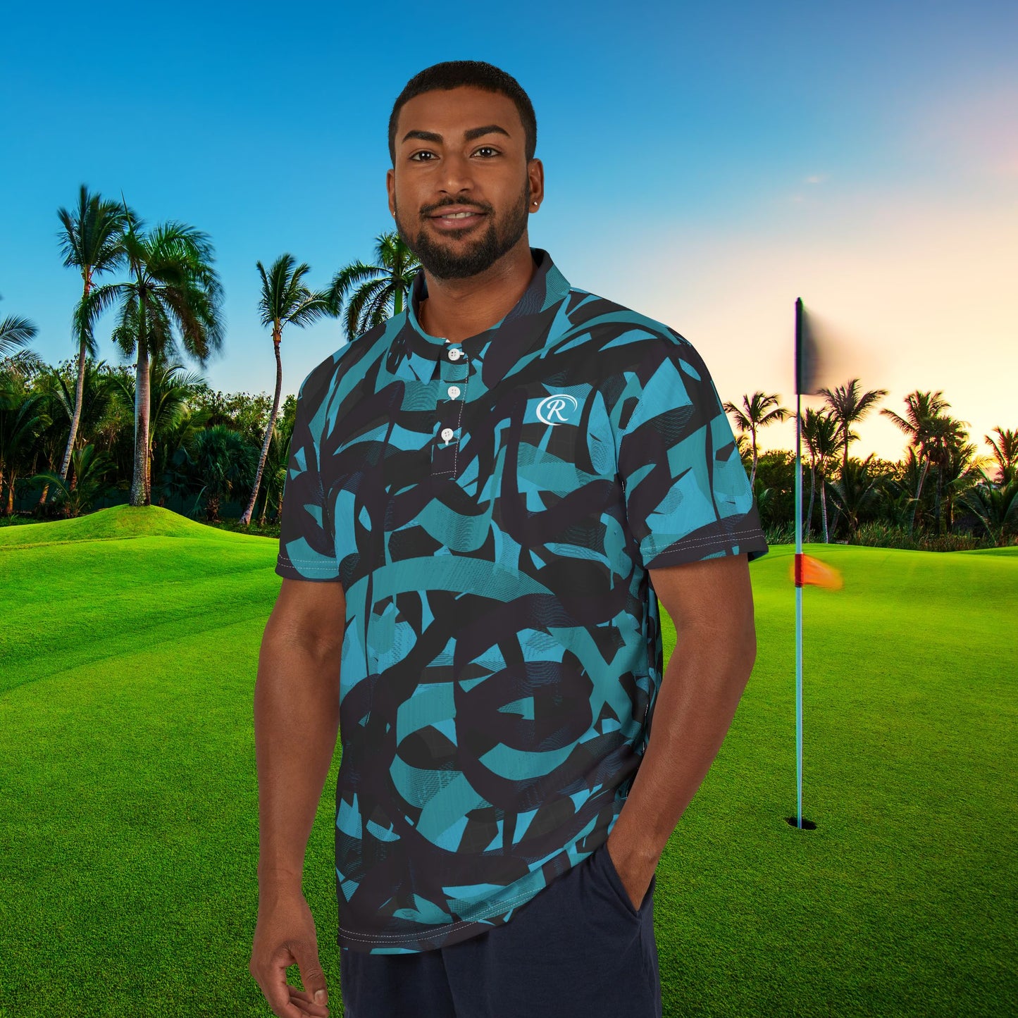 Swing Script Golf Polo (Launch Special 10% Off)